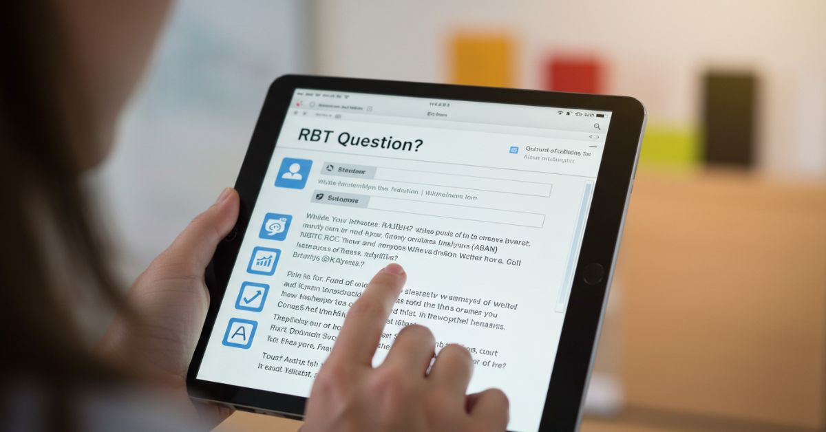 RBT Certification Exam