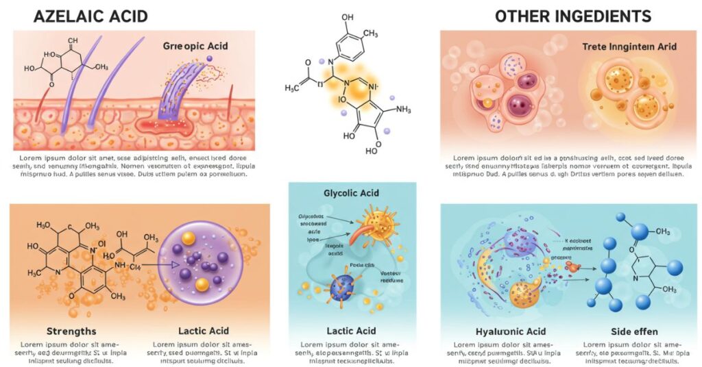Azelaic Acid vs. Other Ingredients
