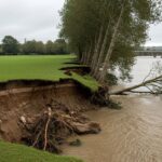 Riverbank Collapse at Iford Playing Fields