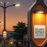 oil palm waste used lamp project