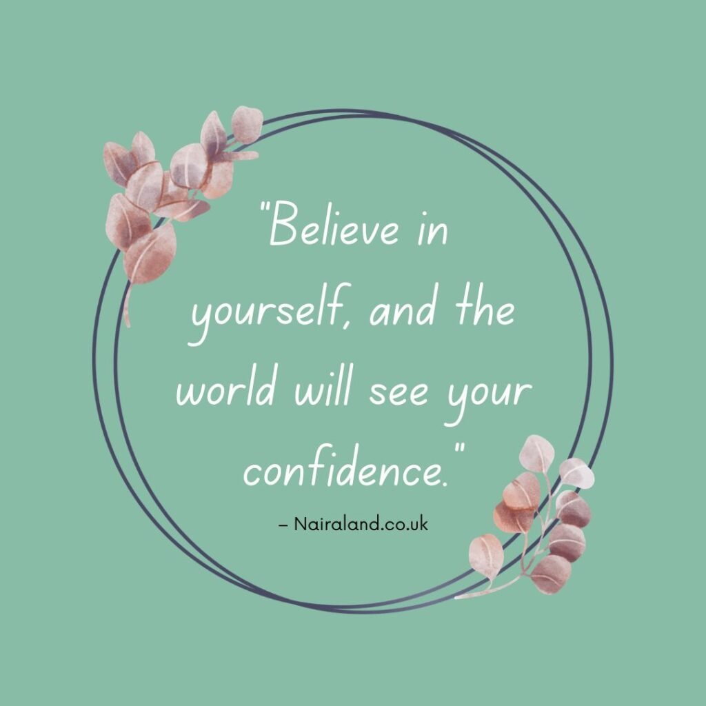 Confidence Quotes for Men
