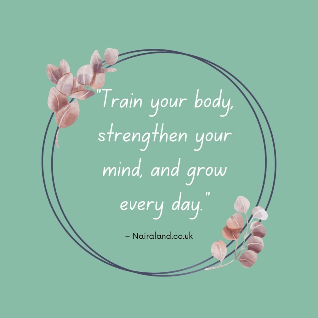 Fitness and Mental Strength Quotes