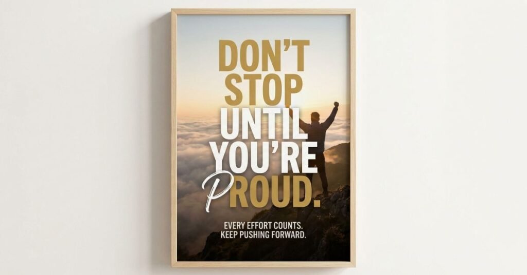 Never Give Up