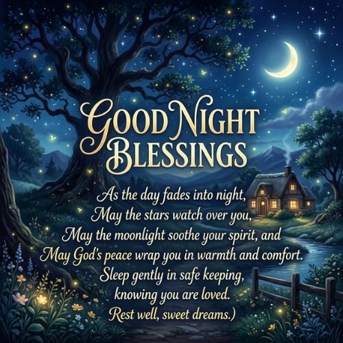 Romantic Good Night Blessings