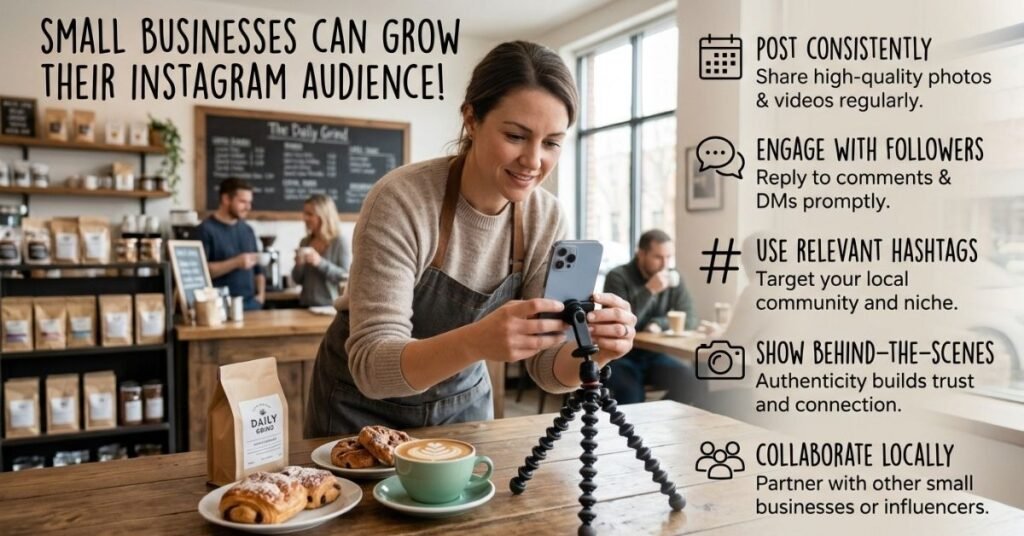 Small Businesses Can Grow Their Instagram Audience